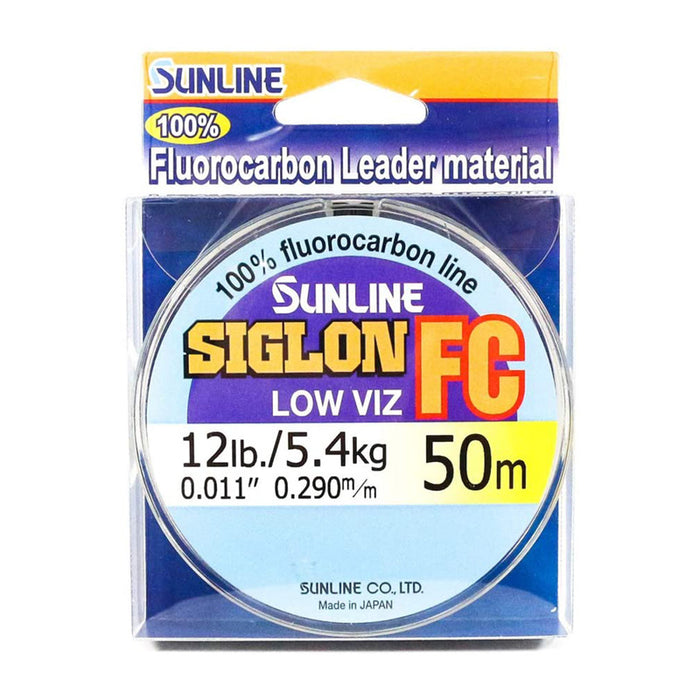 Fluorocarbono NEW SIGLON FC SUNLINE 50m Spinning Ligero