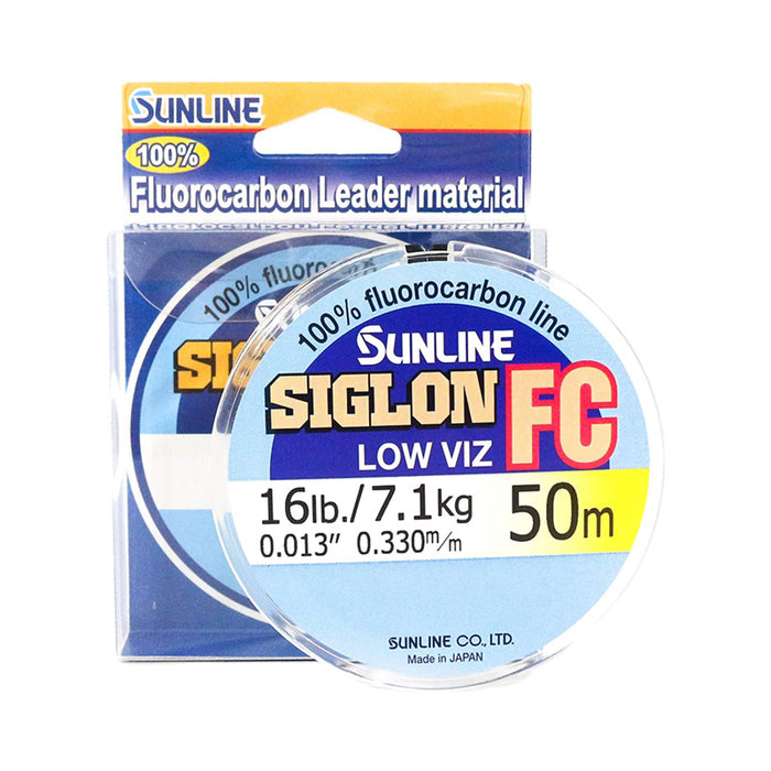 Fluorocarbono NEW SIGLON FC SUNLINE 50m Spinning Ligero